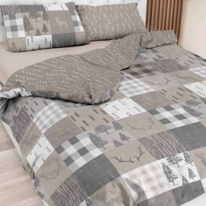 Daunex Parure Copripiumino Infinity Petit Monte 100% puro cotone